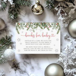 Santa Baby vinterjul Bokar för Baby Tilläggskort