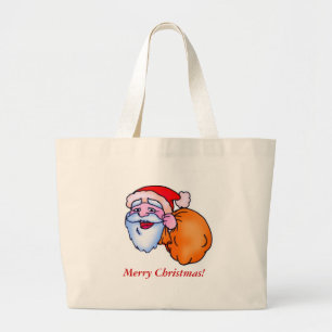 Santa Bag Jumbo Tygkasse