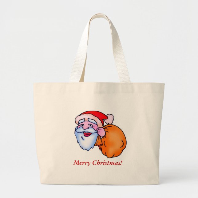 Santa Bag Jumbo Tygkasse (Framsidan)