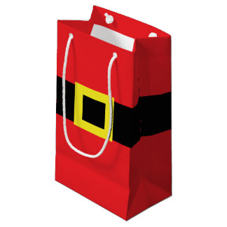 Santa Bälte Buckle Belly Red Black Gult jul