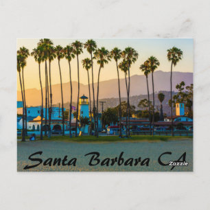 SANTA BARA CALIFORNIA OM BEACH VYKORT