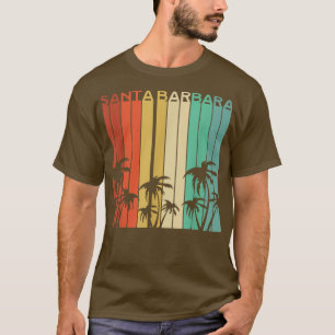 Santa Barbara Beach California Surfa Vintage Cali T Shirt