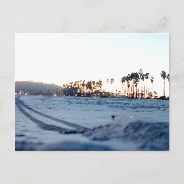 Santa Barbara Beach Vykort (Framsida)