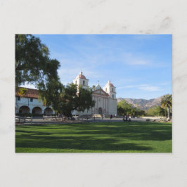 Santa Barbara beskickning, Kalifornien Vykort
