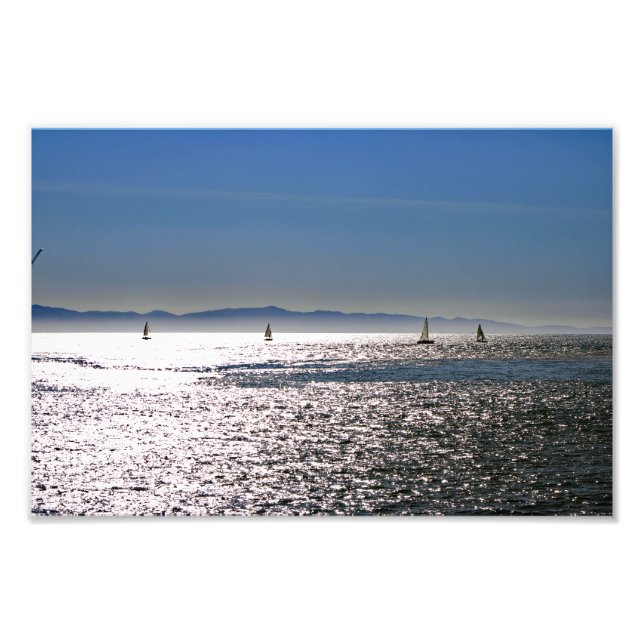 Santa Barbara, CA Fototryck (Framsidan)