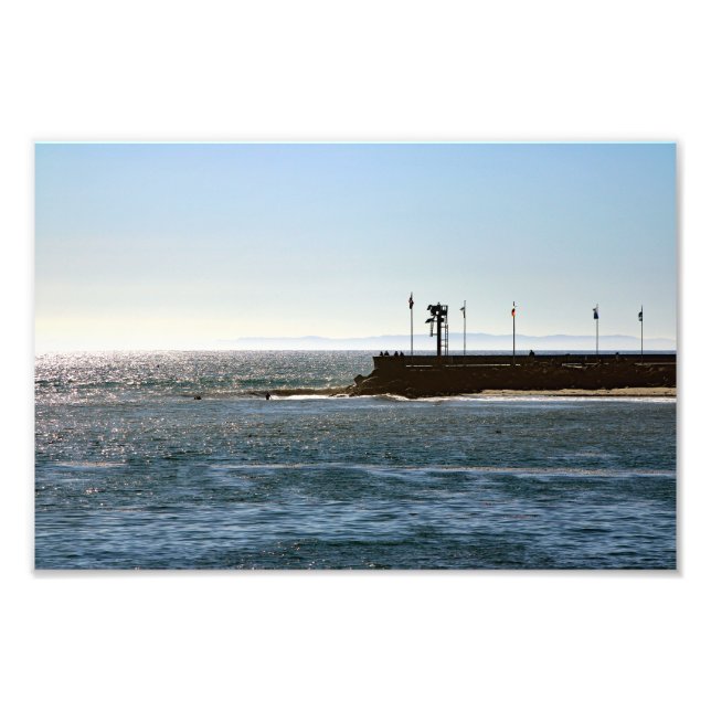 Santa Barbara, CA Fototryck (Framsidan)