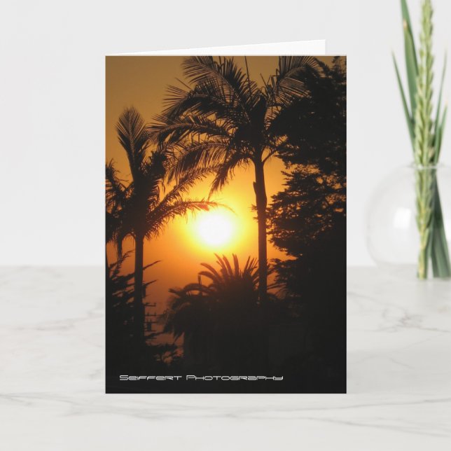 Santa Barbara Ca Kort (Framsida)