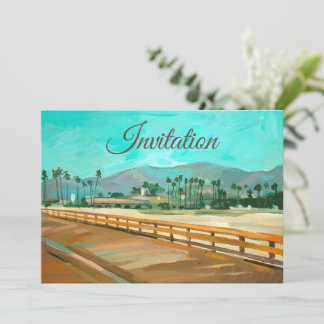 Santa Barbara, CA - Stearns Wharf Inbjudningar