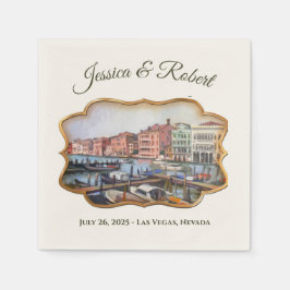 Santa Barbara, CA - Stearns Wharf Pappersservett