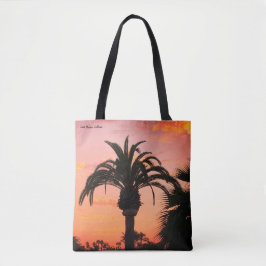 Santa Barbara, CA Sunset Tote Tygkasse