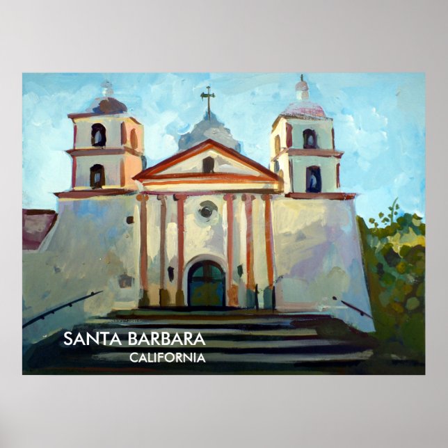 Santa Barbara, CA, USA Poster (Framsidan)