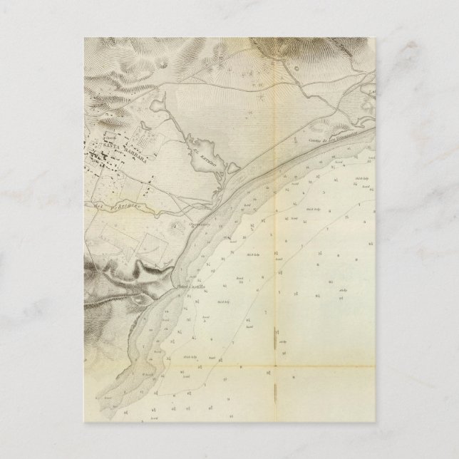 Santa Barbara, Calif Vykort (Framsida)