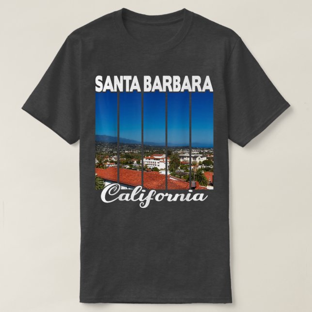 Santa Barbara California947 T Shirt (Design framsida)