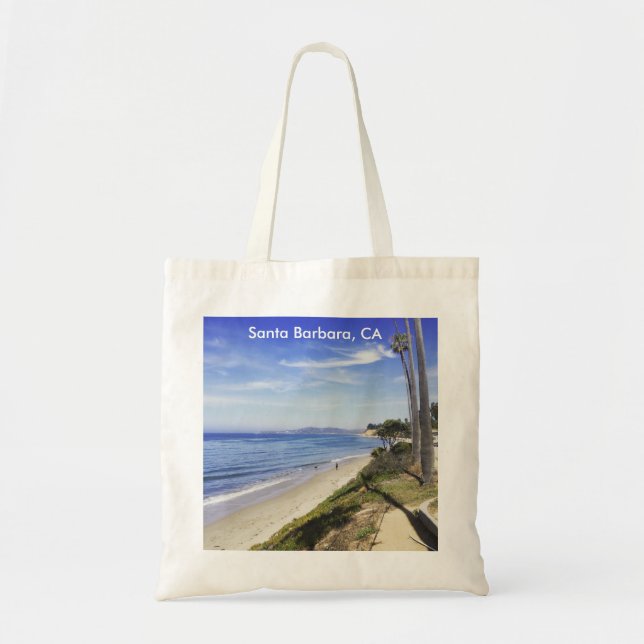 Santa Barbara California Butterfly Beach Montecito Tygkasse (Framsidan)