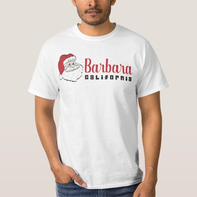 Santa Barbara California Tee Shirt (Framsida)