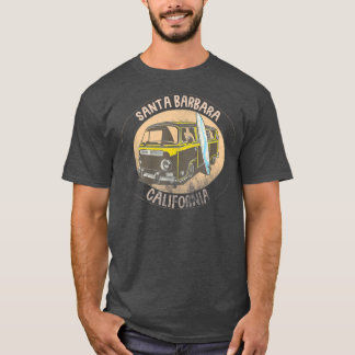 Santa Barbara California Trendig Womens Graphic Te T Shirt