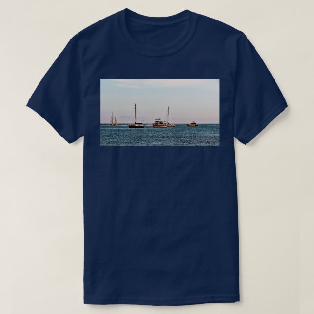 Santa Barbara California TShirt 1 T Shirt (Design framsida)
