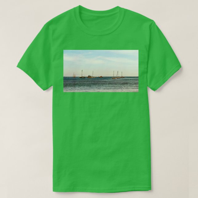 Santa Barbara California TShirt 2 T Shirt (Design framsida)