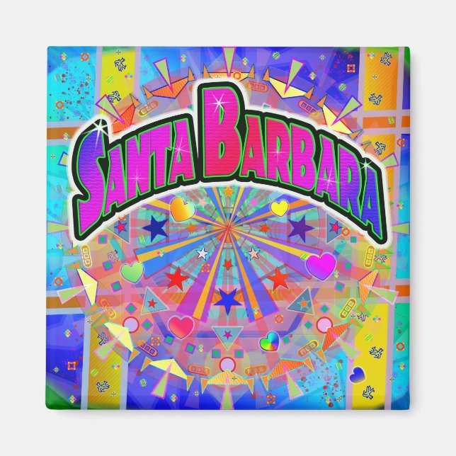 Santa Barbara Cosmic Unity Magnet (Framsidan)