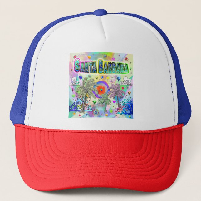 Santa Barbara Deep Dream Hat Keps (Framsida)