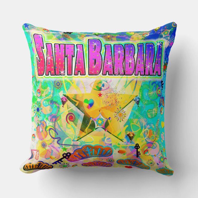 Santa Barbara Epoch Hour Pillow Kudde (Framsida)