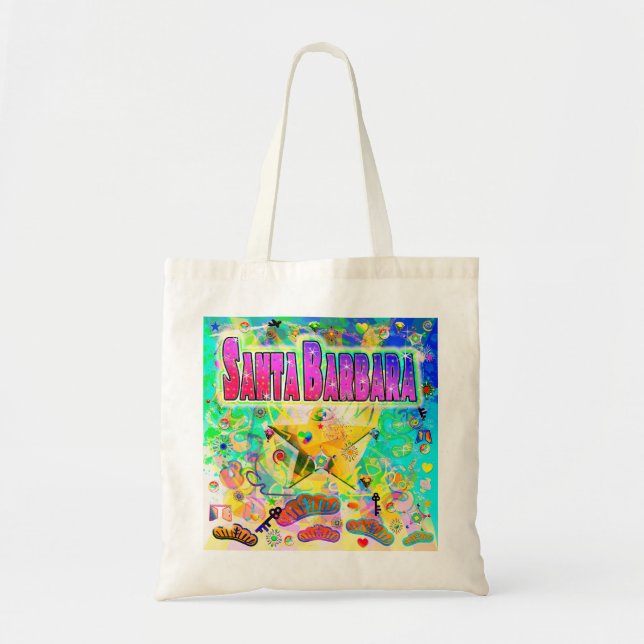Santa Barbara Epoch Hour Tote Bag Tygkasse (Framsidan)