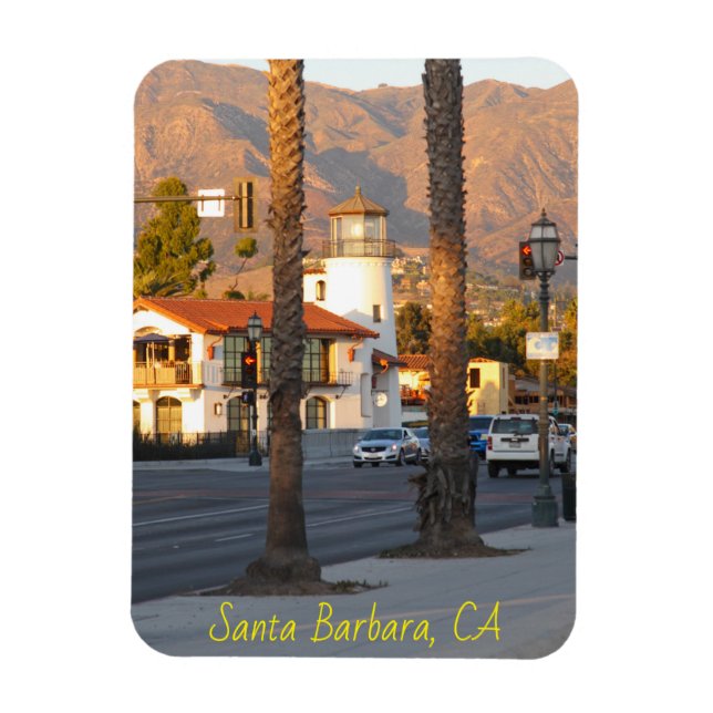 Santa Barbara fythouse, Kalifornien Magnet (Vertikal)