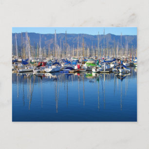 Santa Barbara Harbor Vykort