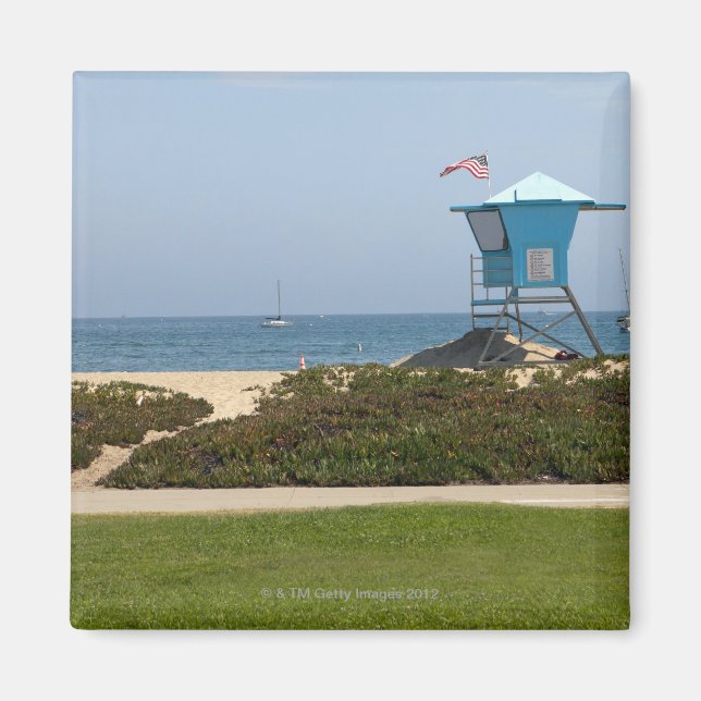 Santa Barbara, Kalifornien Magnet (Framsidan)