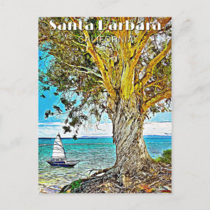 Santa Barbara, Kalifornien Vykort
