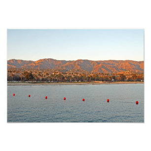 Santa Barbara, Kaliforniens solberg Fototryck