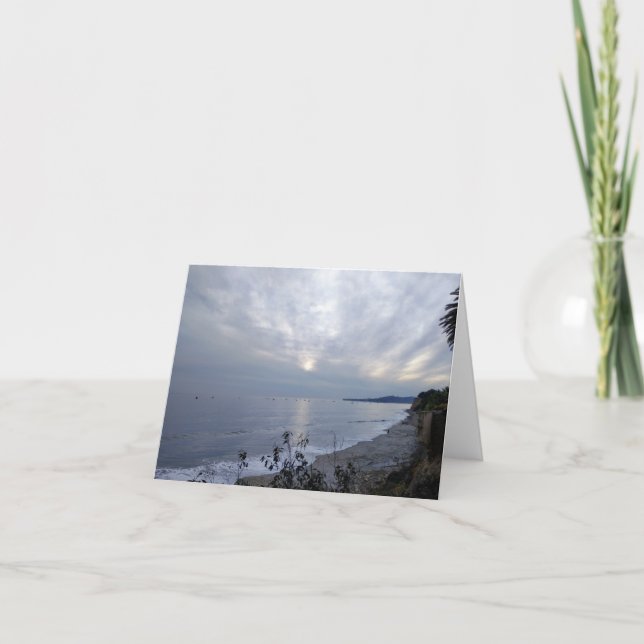 Santa Barbara Kusten Anteckningskort (Framsida)