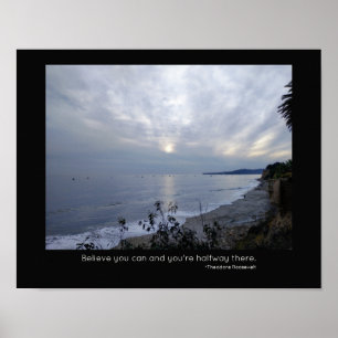 Santa Barbara Kusten inspirationsoffert Poster