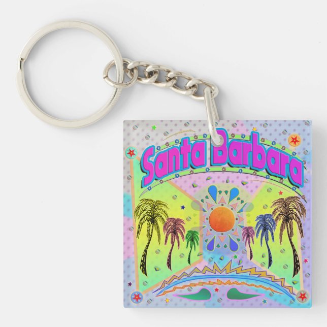 Santa Barbara Lugn Desire Keychain (Framsidan)