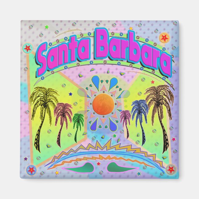 Santa Barbara Lugn Desire Magnet (Framsidan)