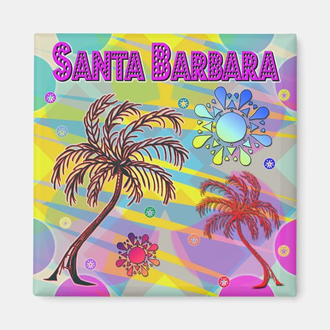 Santa Barbara Lycklig och Hope Magnet (Framsidan)