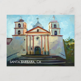 Santa Barbara Mission Vykort