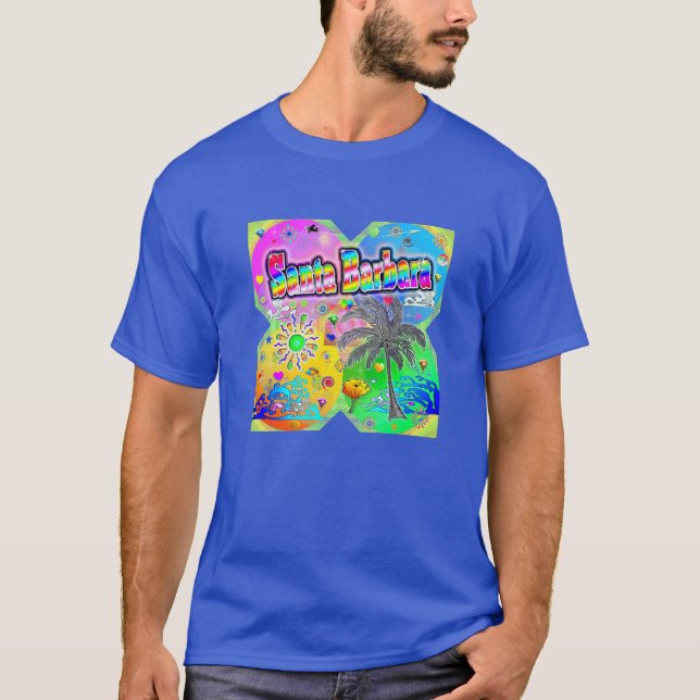 Santa Barbara Quadro Seasons T-Shirt (Framsida)