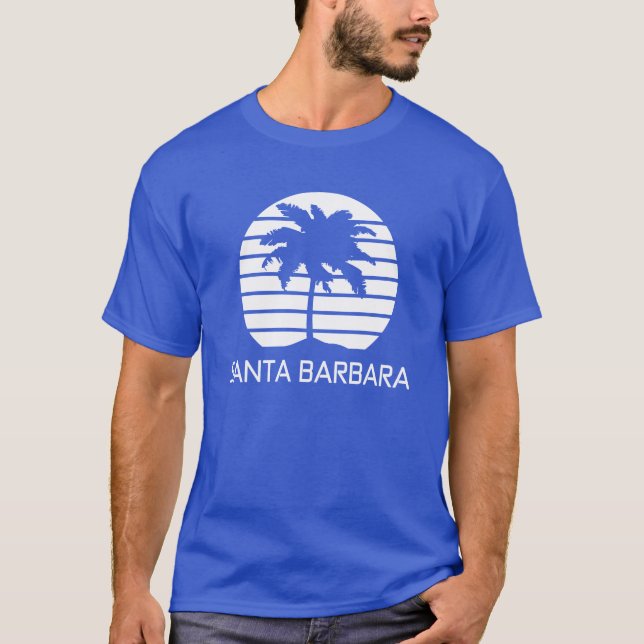 Santa Barbara Retro Tee (Framsida)