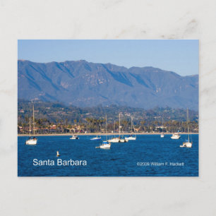 Santa Barbara Sailboat Products, Kalifornien Vykort