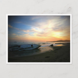 Santa Barbara Shipwreck Postcard Vykort
