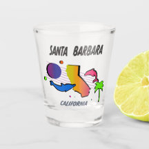 Santa Barbara Shot Glass