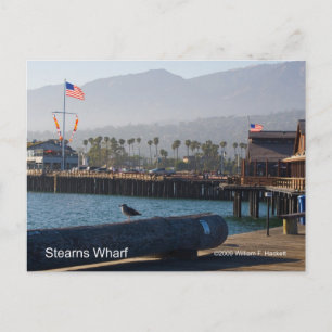 Santa Barbara Stearns Wharf Products Vykort
