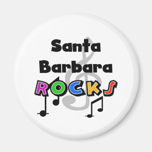 Santa Barbara Sten Magnet