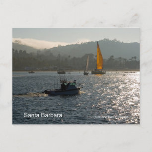 Santa Barbara Sunset Products, California Vykort