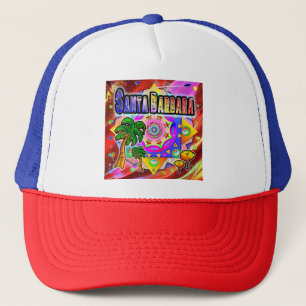 Santa Barbara Tropical Friends Hat Keps