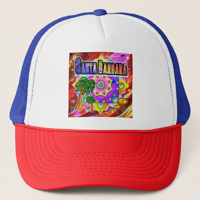 Santa Barbara Tropical Friends Hat Keps (Framsida)