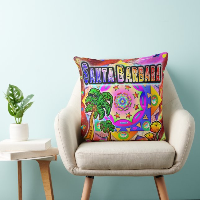 Santa Barbara Tropical Friends Pillow Kudde (Stol)