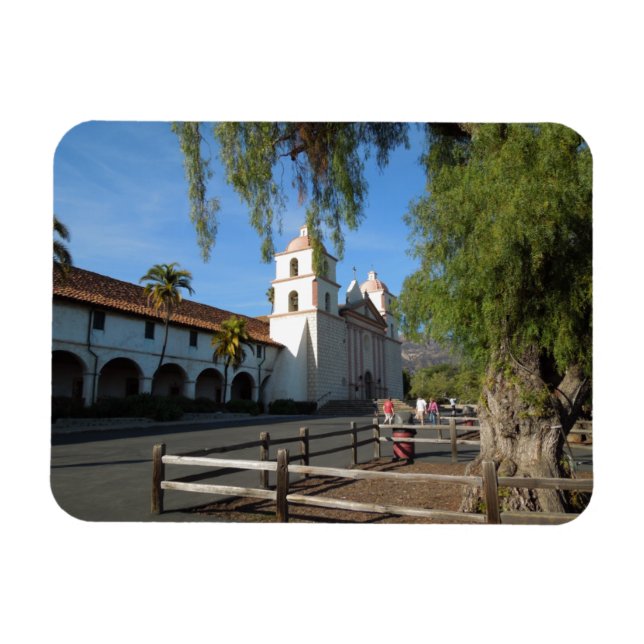 Santa Barbara Uppdrag, Kalifornien Magnet (Horisontell)