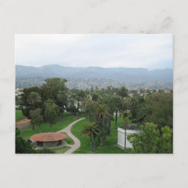 Santa Barbara View från SBCC Vykort